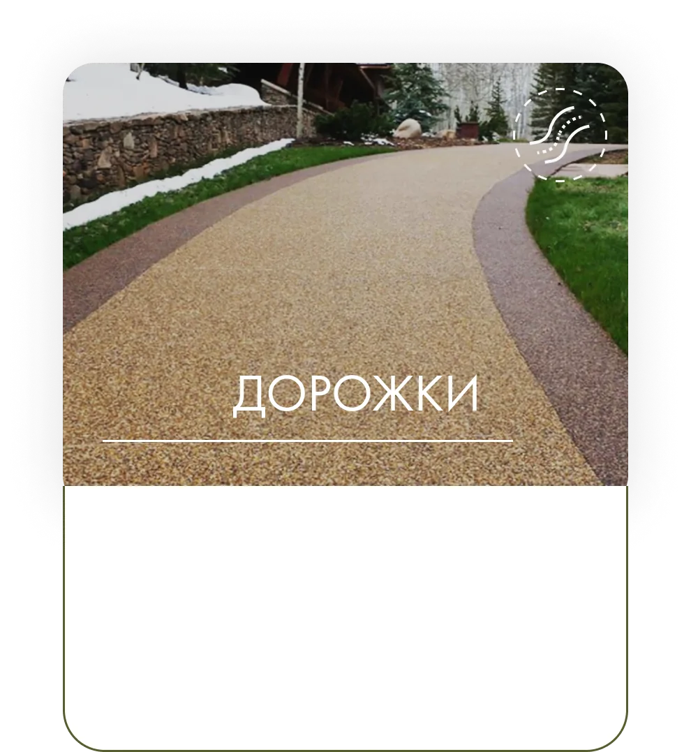Дорожки из покрытия TERRAWAY