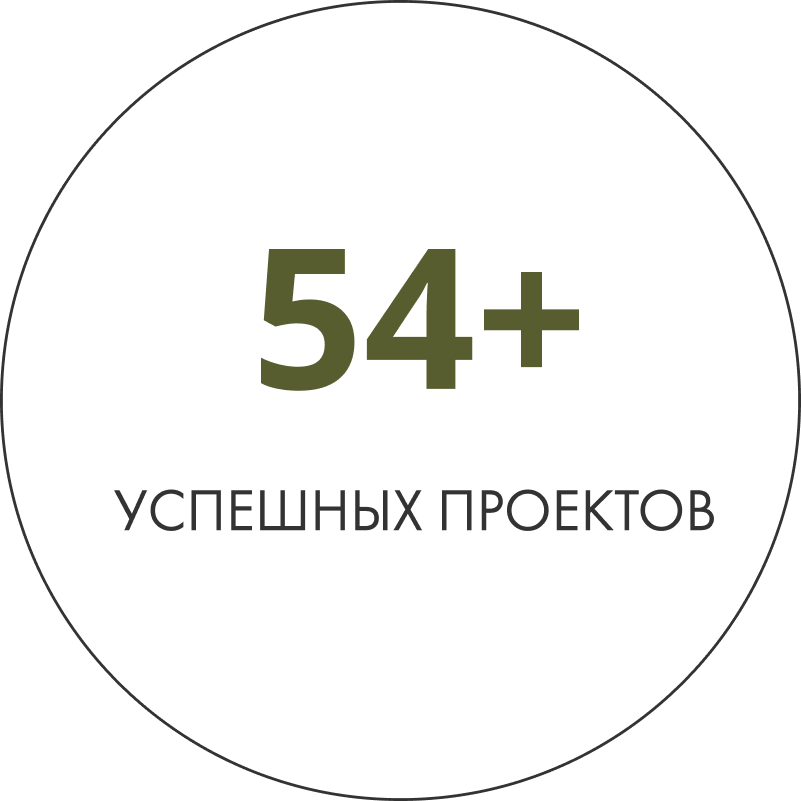 54+ успешных проектов